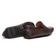 Mocassim Masculino Comfort Moc Em Couro Café Savelli