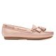 Mocassim Feminino Lille Em Couro Rosa Savelli 