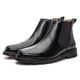 Bota Masculina Chelsea Kansas em Couro Preto Savelli