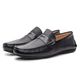 Mocassim Conforto Ocean em Couro Floater Preto Savelli