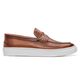 Tênis Loafer Masculino Florence em Couro Havana Savelli