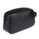 Necessaire Falcon Em Couro Cabernet Preto Savelli