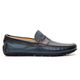 Mocassim Masculino Mallorca Em Couro Floater Elba Blue Savelli