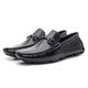 Mocassim Masculino Comfort Moc Em Couro Látego Preto Savelli