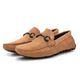 Mocassim Masculino Comfort Moc Em Couro Suede Havana Savelli