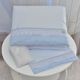 Kit Para Carrinho Bebe Xadrez Azul