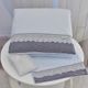 Kit Para Carrinho Bebe Xadrez Marinho