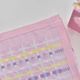 Cobertor Bebê Térmico com Debrum Colorido Rosa