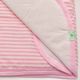 Edredom Bebê Tricoline Listrinhas Rosa