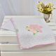 Manta Bebê Piquet Casinha de Passarinhos Rosa