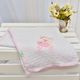 Manta Bebê Piquet Ursinha Bailarina Arabesque Rosa