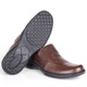 Sapato Comfort Plus em Couro Floater Café Savelli