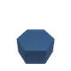 Puff Alelo 05 Poliéster Formato Hexagonal Moderno e Versátil