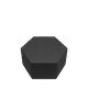 Puff Alelo 05 Poliéster Formato Hexagonal Moderno e Versátil