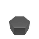 Puff Alelo 05 Vinil Formato Hexagonal Moderno e Versátil
