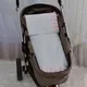 Kit Para Carrinho Bebê Escócia Rosa