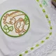 Manta Bebê Malha Safári Macaco E Girafa Verde
