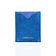 Carteira Slim Couro Azul Royal Metalizado