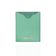 Carteira Slim Couro Aqua Green