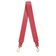 Alça Flat Couro Pink Blush