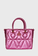 Bolsa Queen Média Tutti Frutti Metalizado