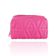 Necessaire Blush Grande Couro Rosa Chiclete