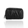 Necessaire Blush Média Couro Preto