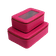 Necessaire Crystal Couro Magenta
