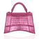 Bolsa Alice Couro Tutti Frutti Metalizado