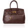 Bolsa Meryl Couro Café| Sob Encomenda