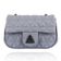 Bolsa Party Couro Cinza