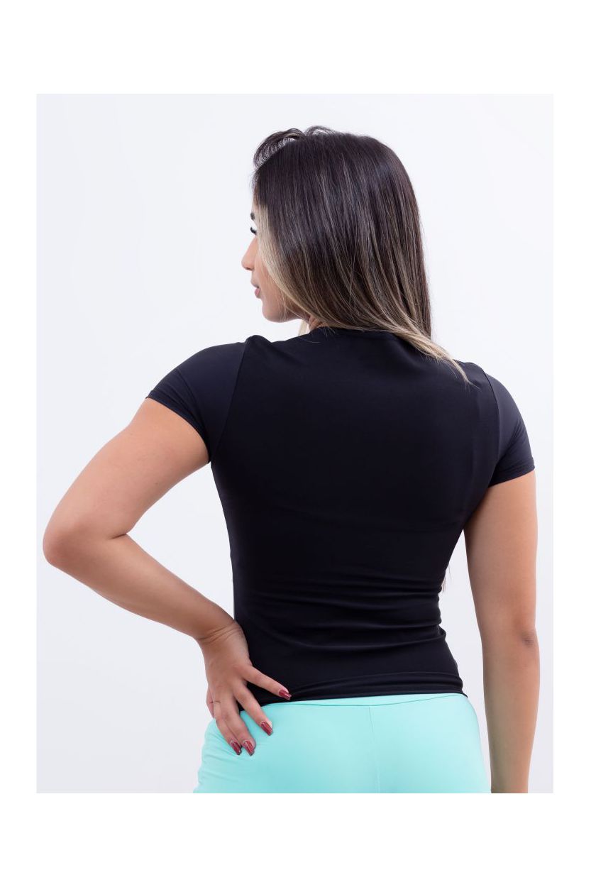 Camiseta Modeladora Basic Shape - Baby Look