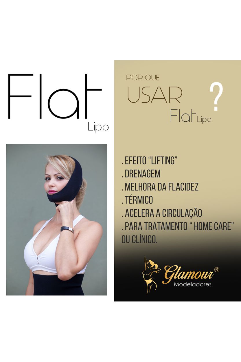 Flat Lipo para Drenagem Facial