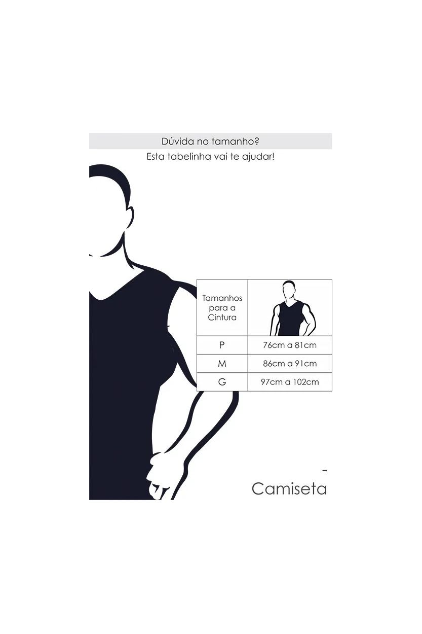 Cinta com ziper Masculina Térmica