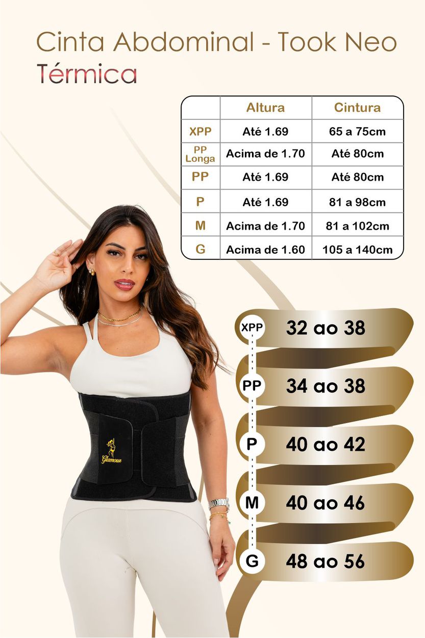 Cinta Abdominal Térmica – Took Neo
