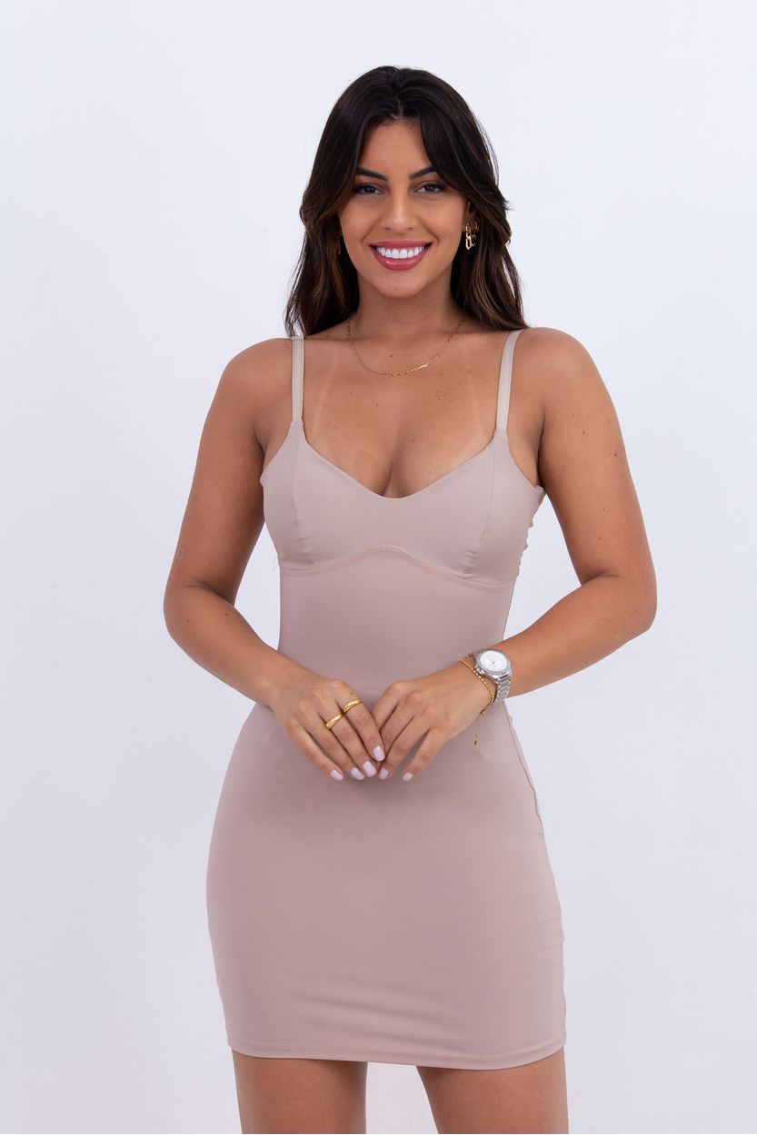 Vestido Modelador - Nude