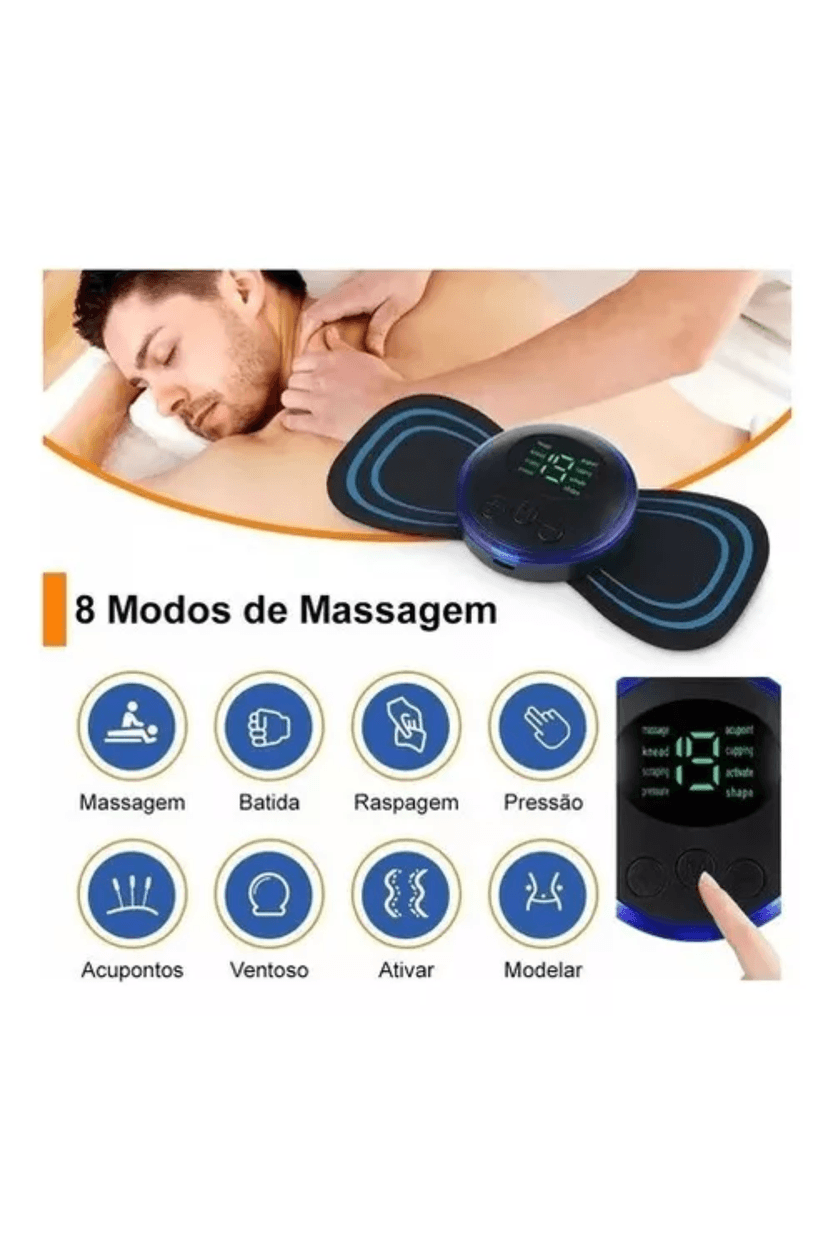 Mini Massageador Recarregável