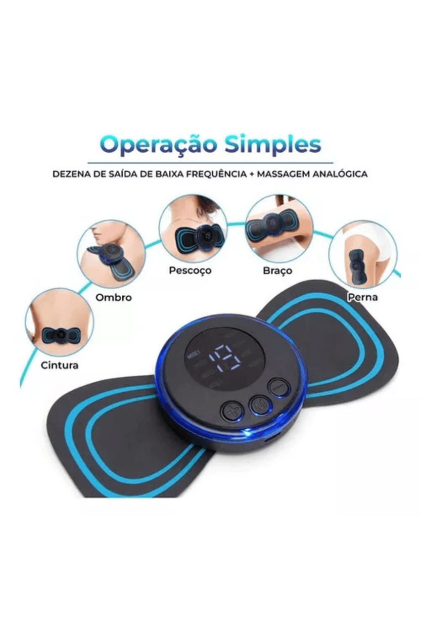 Mini Massageador Recarregável