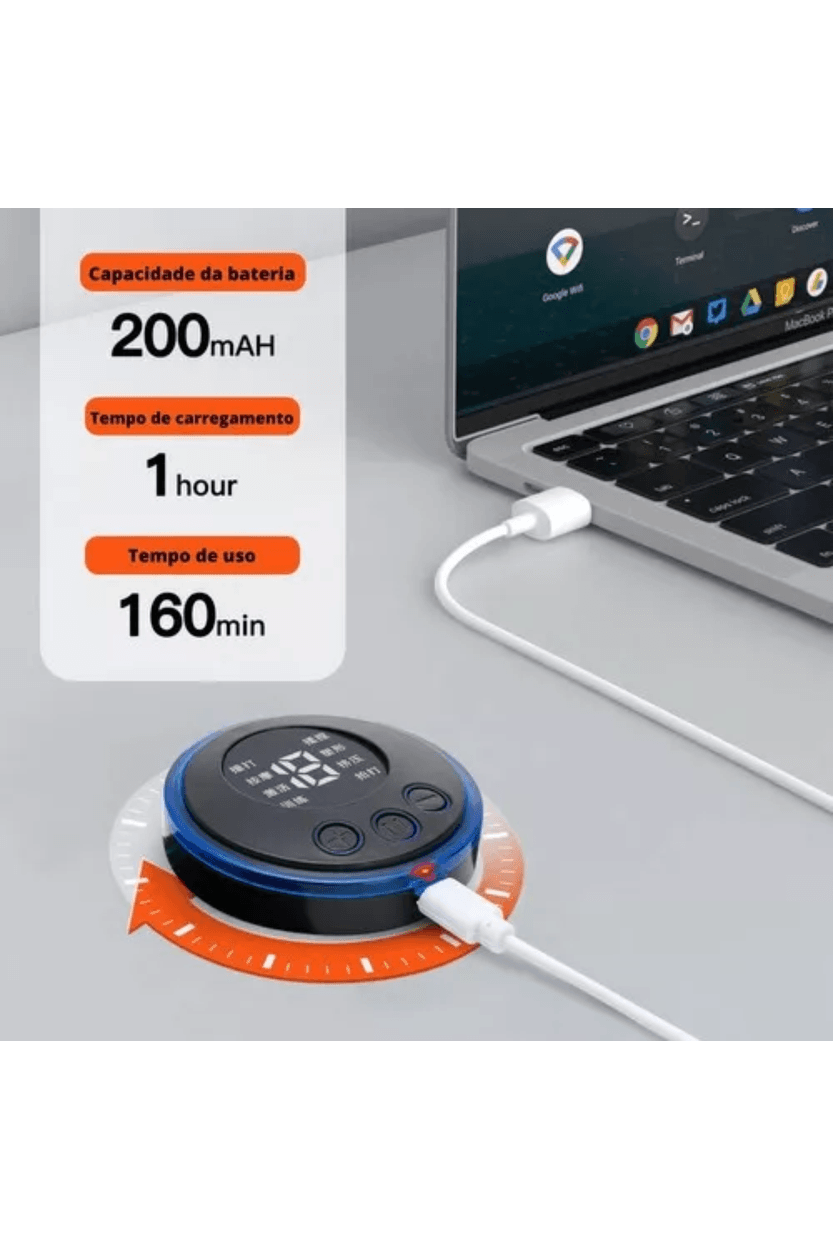 Mini Massageador Recarregável