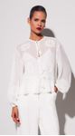 Blusa Manga Longa Isla Off White