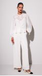 Blusa Manga Longa Isla Off White