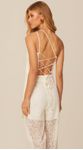 Blusa Frente Única em Viscolinho Off 