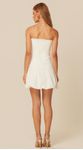 Vestido Curto Balonê Off