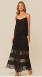 Blusa de Alça com Renda Preto