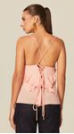 Blusa com Babados Rosa