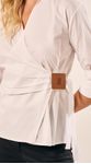 Camisa Manga 3/4 Branco