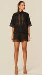Short Curto com Renda Preto