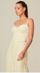 Top Corselet em Renda Off