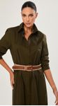 Chemise Tricoline Com Cinto