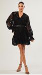 Vestido Laise Com Cinto
